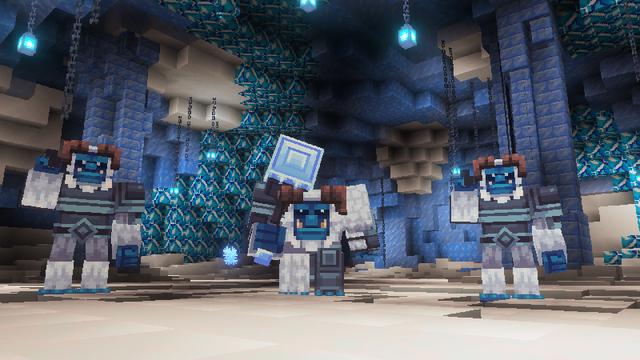 Screenshot of the Minecraft Bedrock Marketplace product Boss Dungeons created by Blockworks.