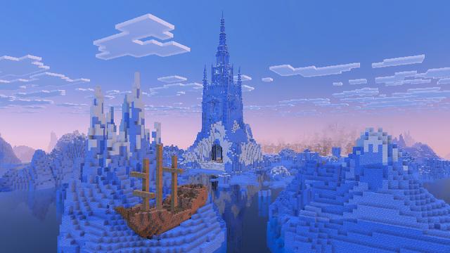 Screenshot of the Minecraft Bedrock Marketplace product Boss Dungeons created by Blockworks.