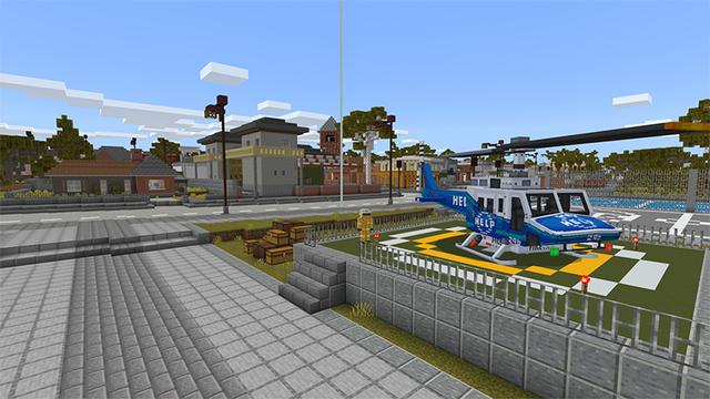 Screenshot of the Minecraft Bedrock Marketplace product Climate Warriors created by Blockworks.