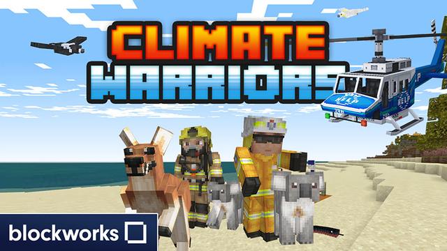 Thumbnail of the Minecraft Bedrock Marketplace product Climate Warriors created by Blockworks.