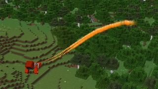 Screenshot of the Minecraft Bedrock Marketplace product Colour Jetpacks created by Blockworks.