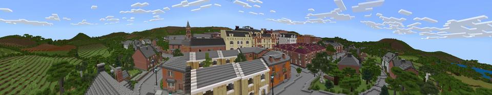 Panorama of the Minecraft Bedrock Marketplace product Come Mine With Me created by Blockworks.
