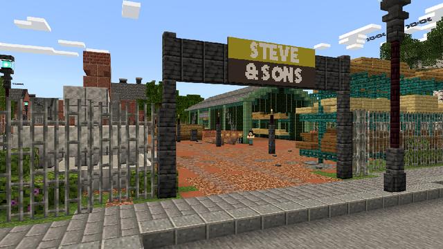 Screenshot of the Minecraft Bedrock Marketplace product Come Mine With Me created by Blockworks.