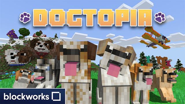 Thumbnail of the Minecraft Bedrock Marketplace product Dogtopia created by Blockworks.