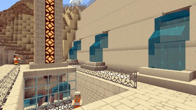 Screenshot of the Minecraft Bedrock Marketplace product Estidama Craft created by Blockworks.