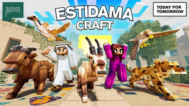 Thumbnail of the Minecraft Bedrock Marketplace product Estidama Craft created by Blockworks.