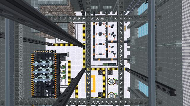 Screenshot of the Minecraft Bedrock Marketplace product FactoryCraft created by Blockworks.