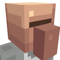 Thumbnail of the Minecraft Bedrock Marketplace product Funny Villager Head created by Blockworks.