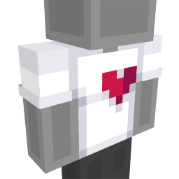 Thumbnail of the Minecraft Bedrock Marketplace product Heart Shirt created by Blockworks.