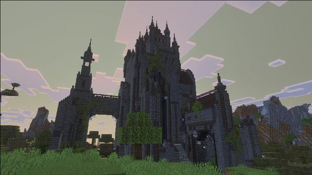 Screenshot of the Minecraft Bedrock Marketplace product Hidden Bosses created by Blockworks.
