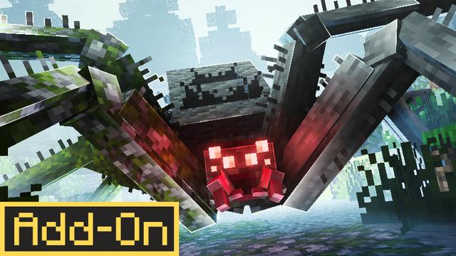 Thumbnail of the Minecraft Bedrock Marketplace product Hidden Bosses created by Blockworks.