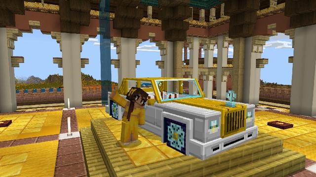 Screenshot of the Minecraft Bedrock Marketplace product LUCKY PACK [?] created by Blockworks.