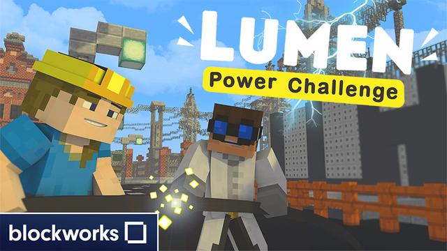 Thumbnail of the Minecraft Bedrock Marketplace product Lumen: Power Challenge created by Blockworks.