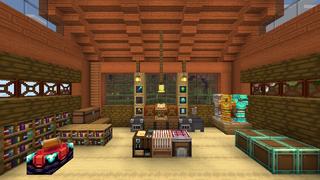 Screenshot of the Minecraft Bedrock Marketplace product MatchaCraft created by Blockworks.