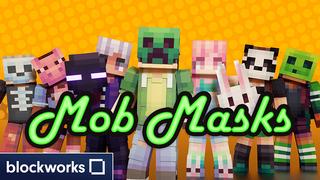 Thumbnail of the Minecraft Bedrock Marketplace product Mob Masks created by Blockworks.