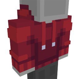 Thumbnail of the Minecraft Bedrock Marketplace product Red Hoodie created by Blockworks.
