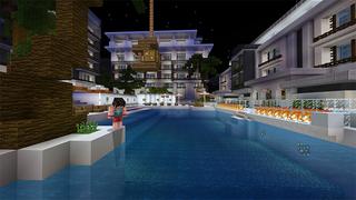 Screenshot of the Minecraft Bedrock Marketplace product Red Rock Resort created by Blockworks.