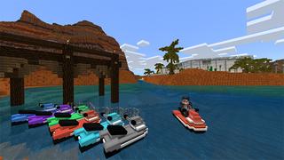 Screenshot of the Minecraft Bedrock Marketplace product Red Rock Resort created by Blockworks.