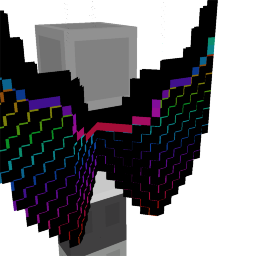 Thumbnail of the Minecraft Bedrock Marketplace product RGB Dark Wings created by Blockworks.
