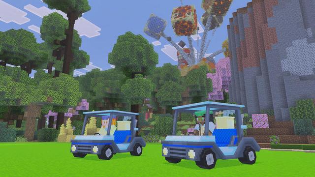 Screenshot of the Minecraft Bedrock Marketplace product Sulfur Golf created by Blockworks.