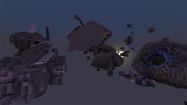 Screenshot of the Minecraft Bedrock Marketplace product The Final Frontier created by Blockworks.