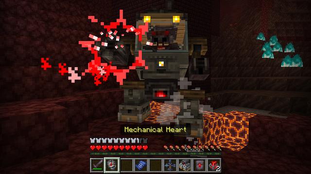 Screenshot of the Minecraft Bedrock Marketplace product Vanilla Vehicles created by Blockworks.