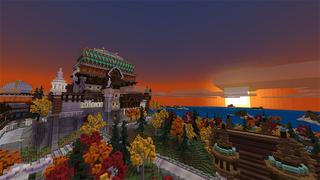 Screenshot of the Minecraft Bedrock Marketplace product Zadar created by Blockworks.