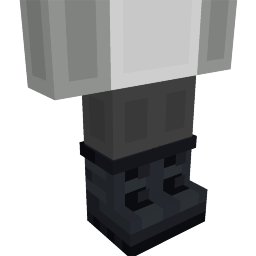 Thumbnail of the Minecraft Bedrock Marketplace product Big Black Boots created by Blocky.