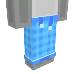 Thumbnail of the Minecraft Bedrock Marketplace product Blue Pajamas created by Blocky.