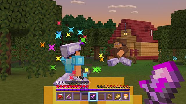 Screenshot of the Minecraft Bedrock Marketplace product BRILLIANT PVP [1.21+] created by Blocky.