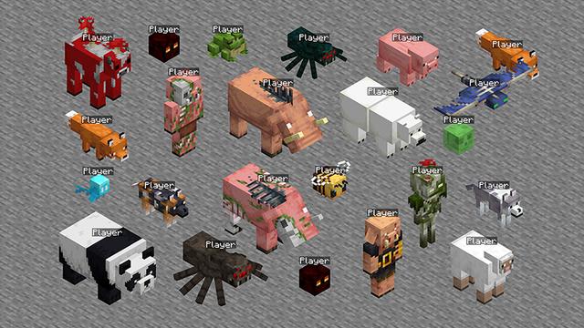 Screenshot of the Minecraft Bedrock Marketplace product MORPH [ADD-ON] created by Blocky.