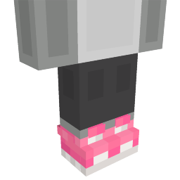 Thumbnail of the Minecraft Bedrock Marketplace product Pink Sneakers created by Blocky.