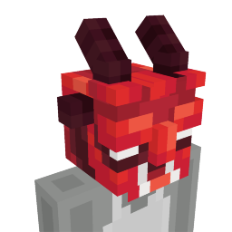 Thumbnail of the Minecraft Bedrock Marketplace product Scary Demon Mask created by Blocky.