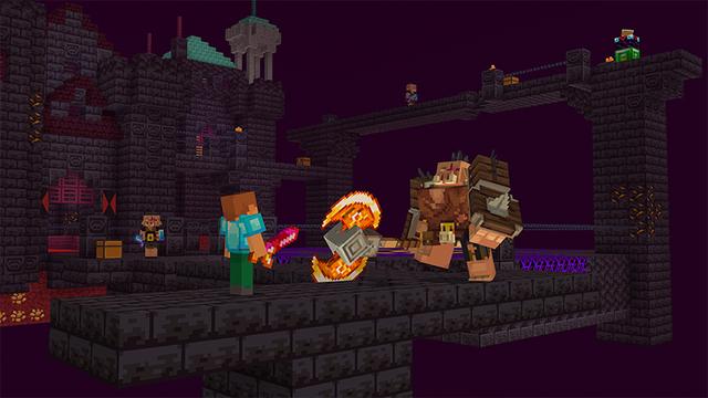 Screenshot of the Minecraft Bedrock Marketplace product Skyblock Lucky Block 2 created by Blocky.