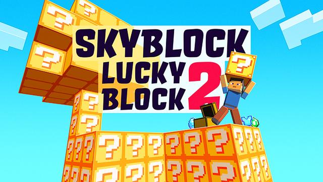 Thumbnail of the Minecraft Bedrock Marketplace product Skyblock Lucky Block 2 created by Blocky.