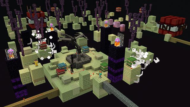Screenshot of the Minecraft Bedrock Marketplace product Skyblock TNT created by Blocky.