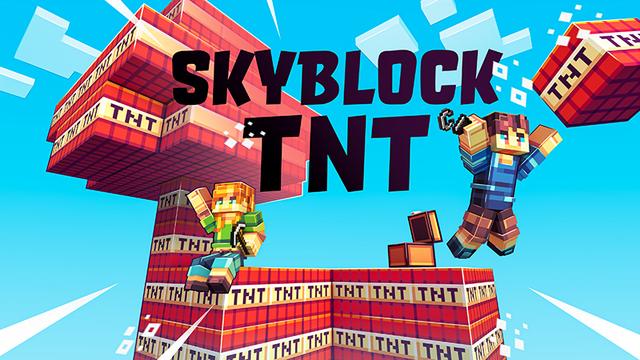 Thumbnail of the Minecraft Bedrock Marketplace product Skyblock TNT created by Blocky.
