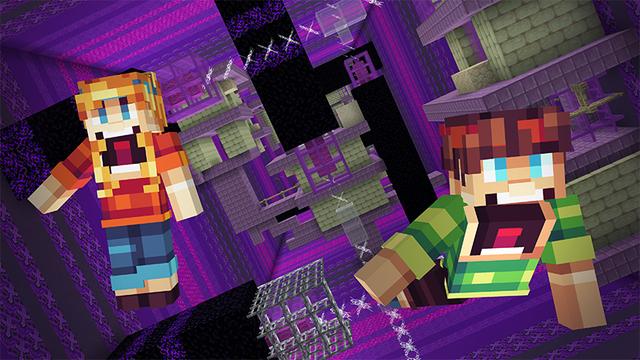 Screenshot of the Minecraft Bedrock Marketplace product Ultimate Dropper created by Blocky.