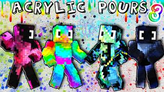 Thumbnail of the Minecraft Bedrock Marketplace product Acrylic Pours 3 created by Blu Shutter Bug.