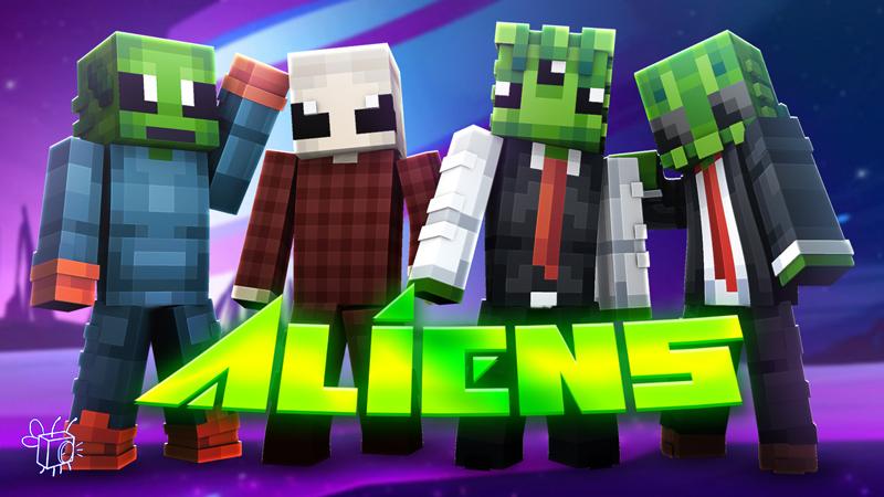 ALIENS by Blu Shutter Bug | CHUNK - Minecraft Bedrock Marketplace Explorer