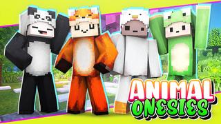 Thumbnail of the Minecraft Bedrock Marketplace product Animal Onesies created by Blu Shutter Bug.