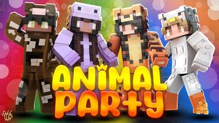 Thumbnail of the Minecraft Bedrock Marketplace product Animal Party created by Blu Shutter Bug.