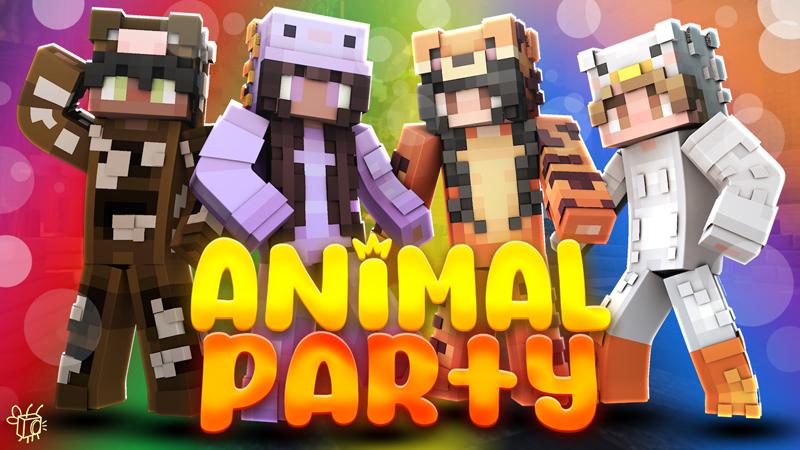 Animal Party by Blu Shutter Bug | CHUNK - Minecraft Bedrock Marketplace ...