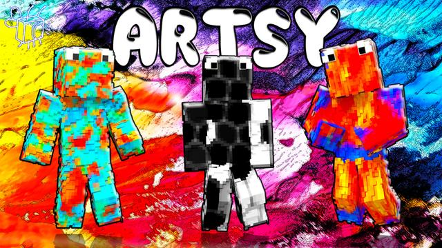 Thumbnail of the Minecraft Bedrock Marketplace product Artsy created by Blu Shutter Bug.