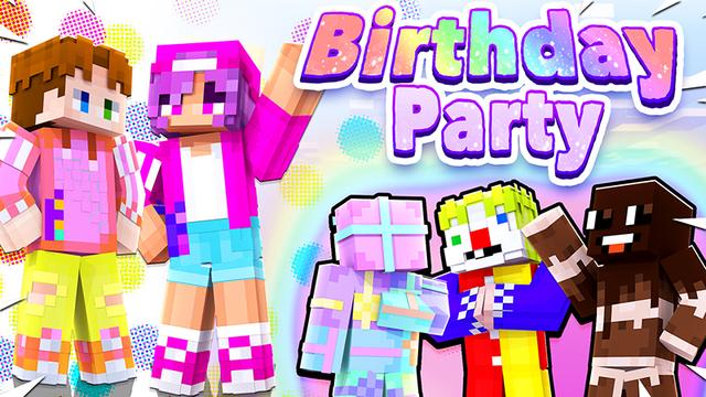 Thumbnail of the Minecraft Bedrock Marketplace product Birthday Party created by Blu Shutter Bug.