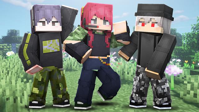 Thumbnail of the Minecraft Bedrock Marketplace product Camo Teens created by Blu Shutter Bug.