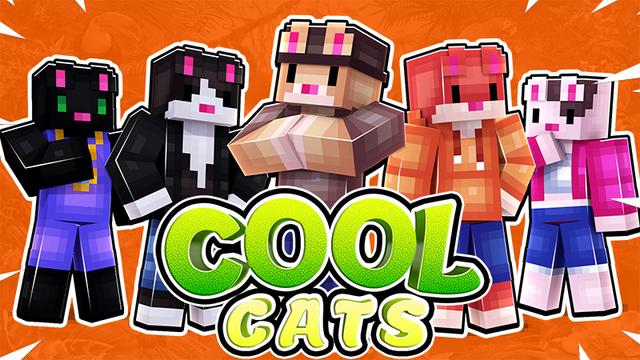 Thumbnail of the Minecraft Bedrock Marketplace product Cool Cats created by Blu Shutter Bug.