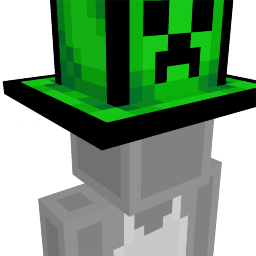 Thumbnail of the Minecraft Bedrock Marketplace product Creeper Hat created by Blu Shutter Bug.