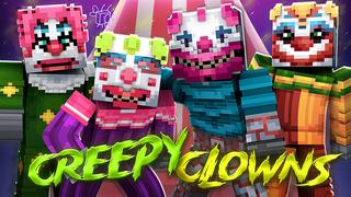Thumbnail of the Minecraft Bedrock Marketplace product Creepy Clowns created by Blu Shutter Bug.