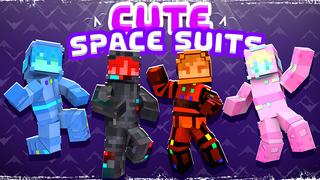 Thumbnail of the Minecraft Bedrock Marketplace product Cute Space Suits created by Blu Shutter Bug.